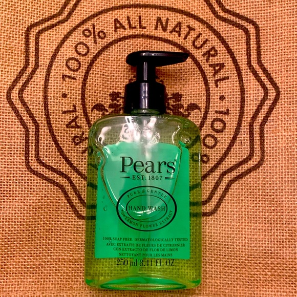Pears Hand Wash with Lemon Flower Extract - Picture 1 of 5